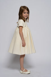 Kids white lace dress